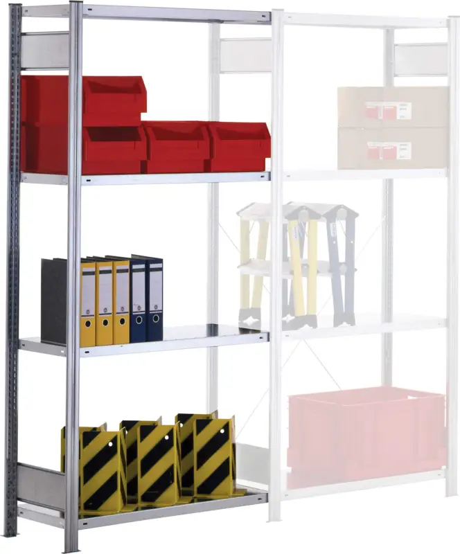 Regalwerk BERT Regal 150 4 Anbaufeld 2000 x 1005 x 600 mm Neue Ware