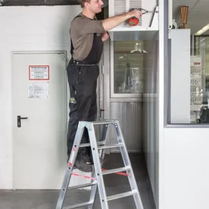 Direktkauf euroline Stehleiter PREMIUM Alu 2x4 Stufen