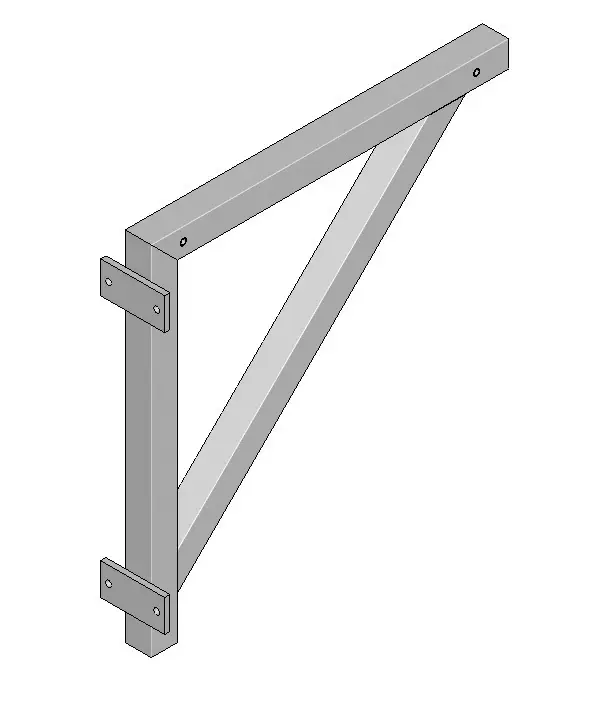 euroline Dreieckkonsole 800 mm Sichere Zahlung