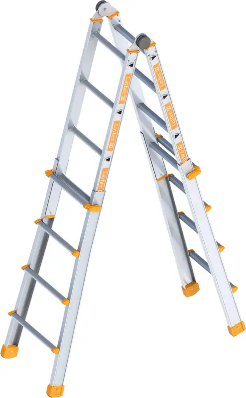 Saisonangebot Layher Teleskopleiter Alu 4x4 Sprossen