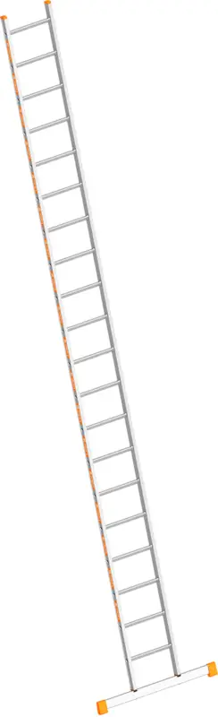 Layher Anlegeleiter Alu 20 Sprossen Preiswert