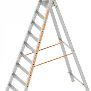 Zertifiziert Layher Stehleiter Alu 10 Stufen