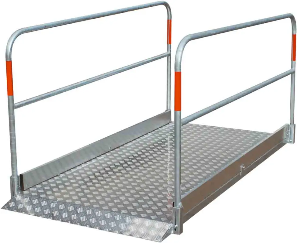 Schake Grabenbrücke Alu 5,00 x 1,30 m Knallerangebot