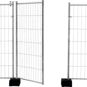 Schneller Versand Schake Mobilzaun Standard Torelement 1,20 x 2,00 m