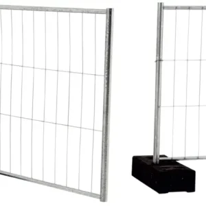Sofort Bestellen Schake Mobilzaun Standard Torelement 1,20 x 1,20 m