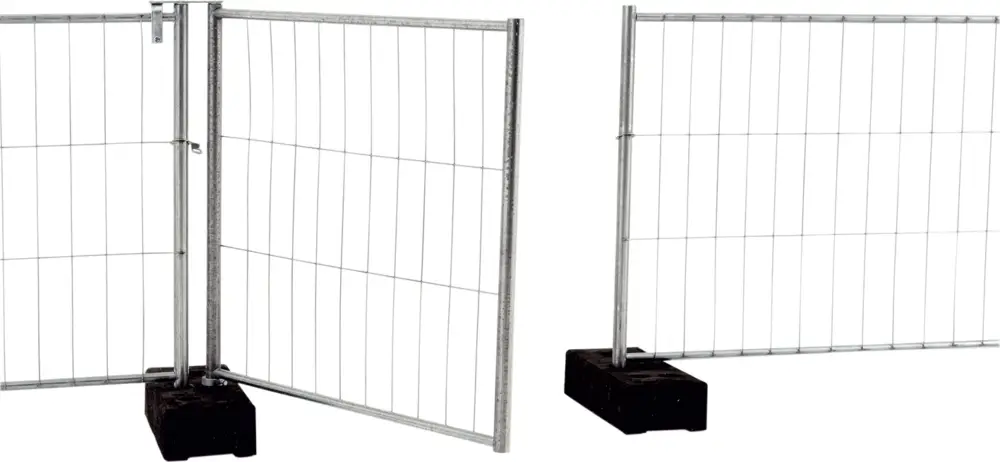 Sofort Bestellen Schake Mobilzaun Standard Torelement 1,20 x 1,20 m