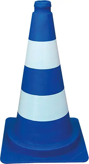 Schake Leitkegel blau weiß 320 mm Sale