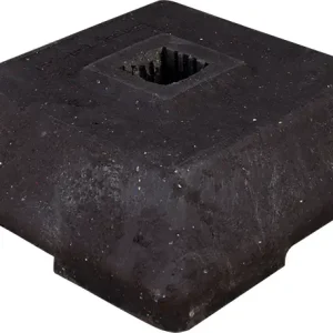 Solange Der Vorrat Reicht Schake Bakenständerfußplatte - Einstecktasche 60 x 60 mm