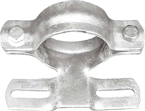 Neue Ware Schake Rohrschelle Ø 76 mm - Lochabstand 70 mm