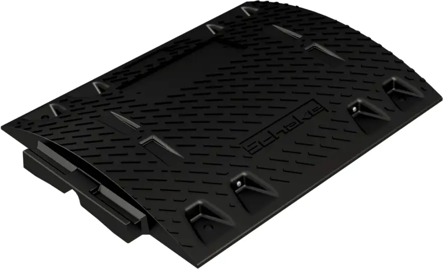 Saisonangebot Schake Bodenschwelle Mittelstück schwarz 50 mm