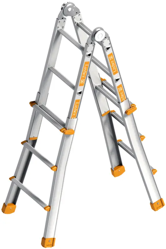 Layher Teleskopleiter Alu 4x3 Sprossen Letzte Chance