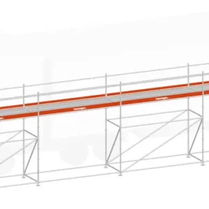 Geprüft Layher Eisfrei-Gerüst Plattform 15,35 m