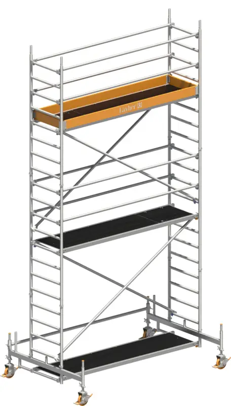 Direkt Vom Hersteller Fahrgerüst Layher Uni Standard P2 1401104 - Arbeitshöhe 6,35 m