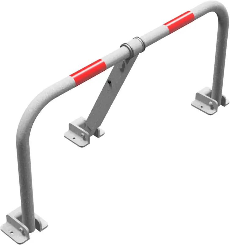 Schake Parkplatzsperre UDP Ø 33,7 mm verzinkt - 450 mm Super-Preis