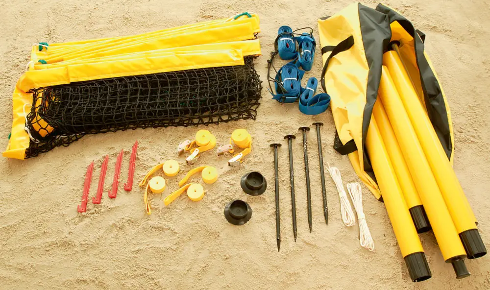 Huck Beachtennis Set Profi - Netzgröße 9,50 x 1,00 m Versand Am Gleichen Tag