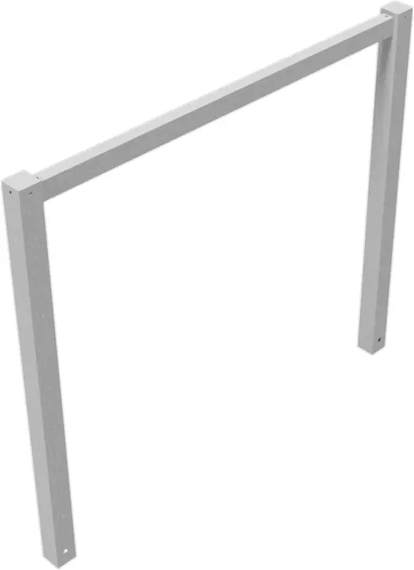 Geprüft Schake Wegesperre Stahl OE 70 x 70 mm verzinkt - 1500 x 1200 mm