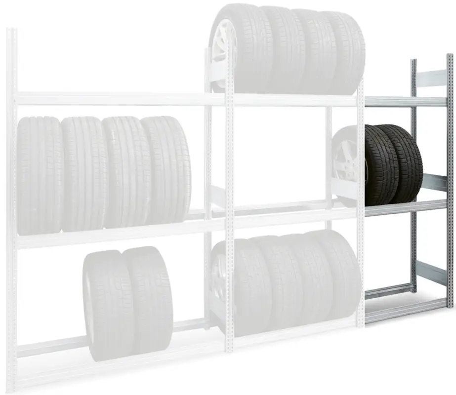 Regalwerk Räderregal Anbaufeld 2000 x 875 x 400 mm Jetzt Kaufen