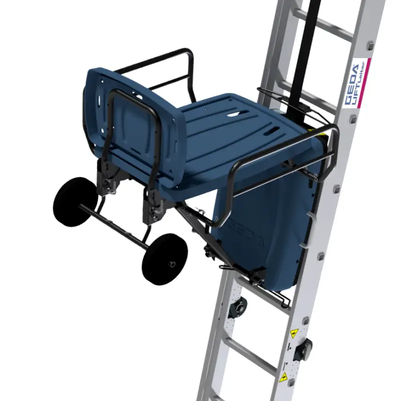 GEDA AkkuLeiterLIFT Premium inkl. WLAN-Modul - Komplettpaket 4,50 m Versand Am Gleichen Tag