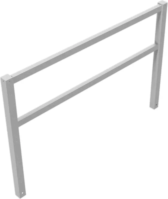 Schake Wegesperre Stahl mit Knieholm OE 70 x 70 mm verzinkt - 2000 x 1200 mm Ausverkauf