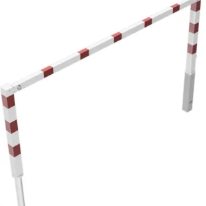 Schake Wegesperre Stahl schraubbar SD 70 x 70 mm weiß rot - 2500 x 1200 mm Highlight