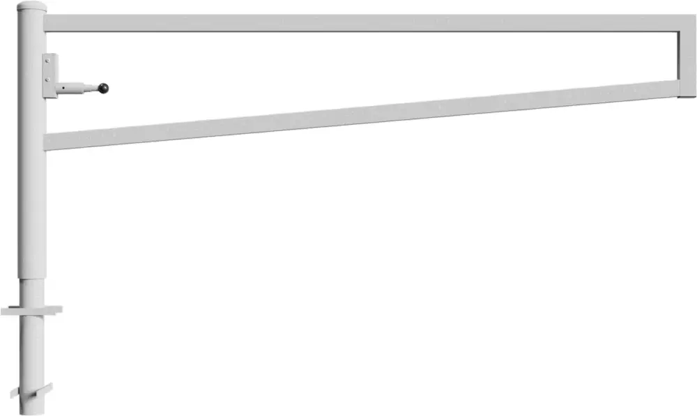 Schake Drehschranke - Schrankenbaum 60 x 40 mm OEV verzinkt - 2500 mm Neu Im Sortiment