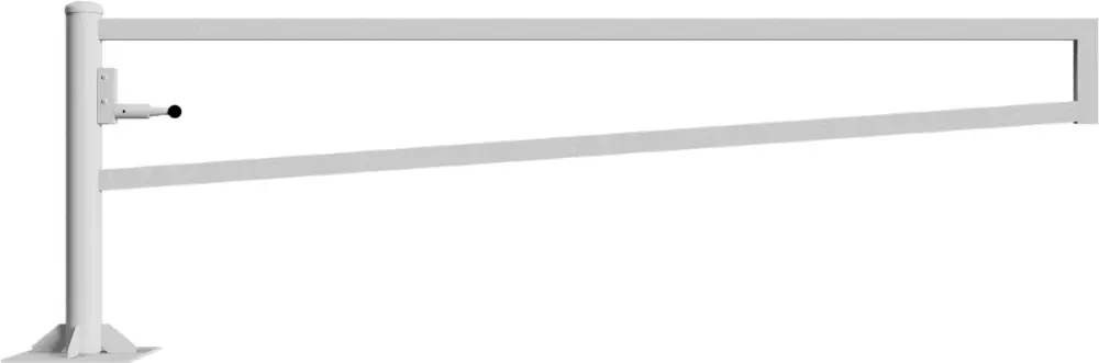 Neuheit Schake Drehschranke - Schrankenbaum 60 x 40 mm ODV verzinkt - 3000 mm