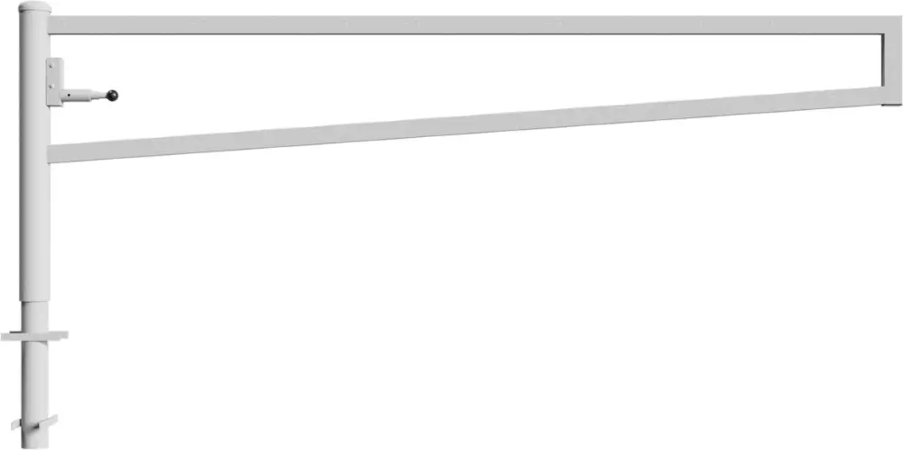 Bestseller Schake Drehschranke - Schrankenbaum 60 x 40 mm OEV verzinkt - 3000 mm