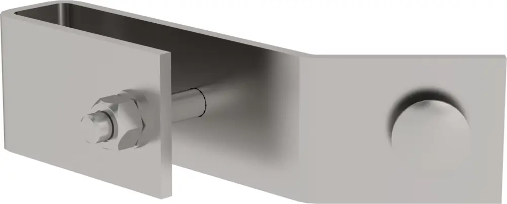Preiswert Günzburger Schienenbefestigung für Leiterholm Edelstahl für Holm 50 x 20 mm