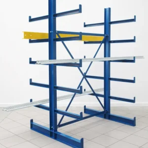 Angebot Regalwerk KARL Kragarmregal Typ 1 doppelseitig Komplettset 2000 x 6305 x 1100 mm
