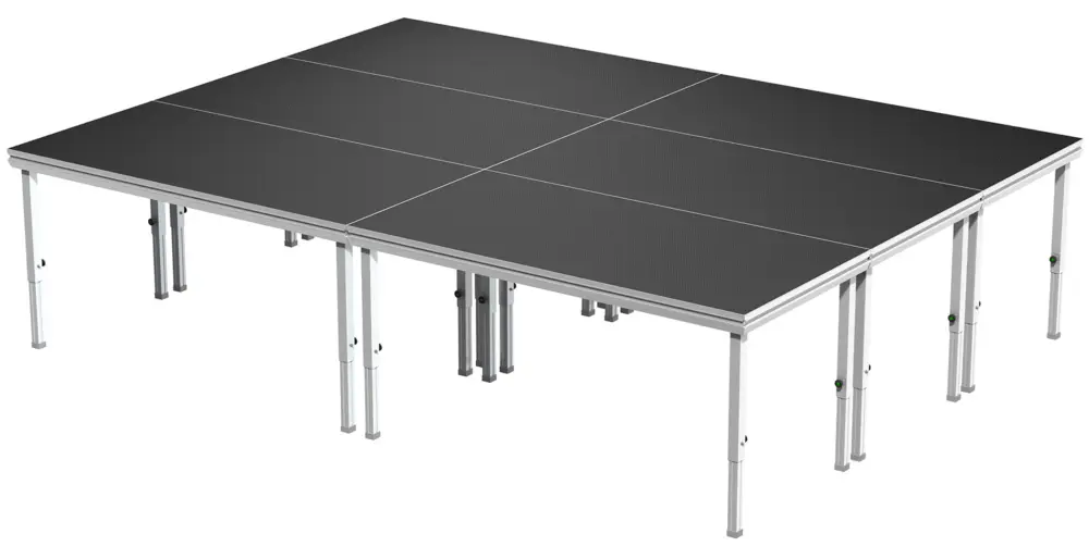 Versand Am Gleichen Tag Global Truss Eventbühne 4 x 3 m GT Stage 80 140