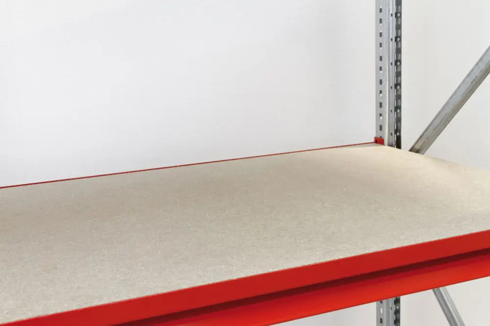 Regalwerk EMMA Weitspannregal Zusatzebene Holzeinlage 2700 x 600 mm Preisknaller