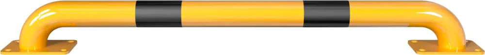 Schake Rammschutz-Bügel Stahl OD Ø 60 mm gelb schwarz - 400 x 115 mm Top-Angebot