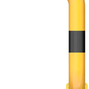Schake Rammschutzbügel Stahl 90° einseitig vertieft links OD Ø 76 mm gelb schwarz - 1150 x 600 mm Jetzt Bestellen