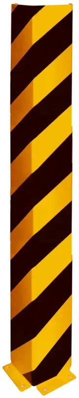 Schake Anfahrschutzwinkel Stahlblech 6 mm gelb schwarz - 1200 mm Garantierte Lieferung