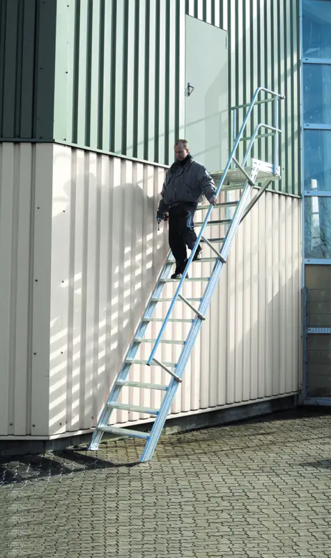 Top-Seller euroline Podesttreppe 60° SG 12 Stufen - 600 mm