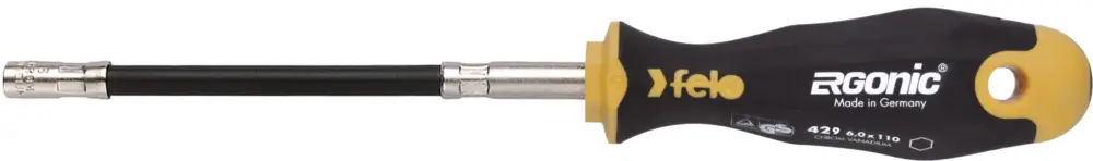 Sale Felo Schraubendreher ERGONIC flexible 429 Sechskant SW 8,0 x 170 mm