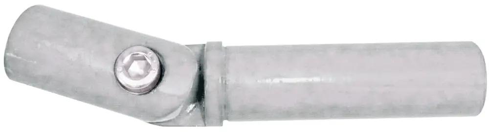 Expressversand Schake Schutzgeländer Alu-Gelenkstück Ø 33,7 mm verzinkt