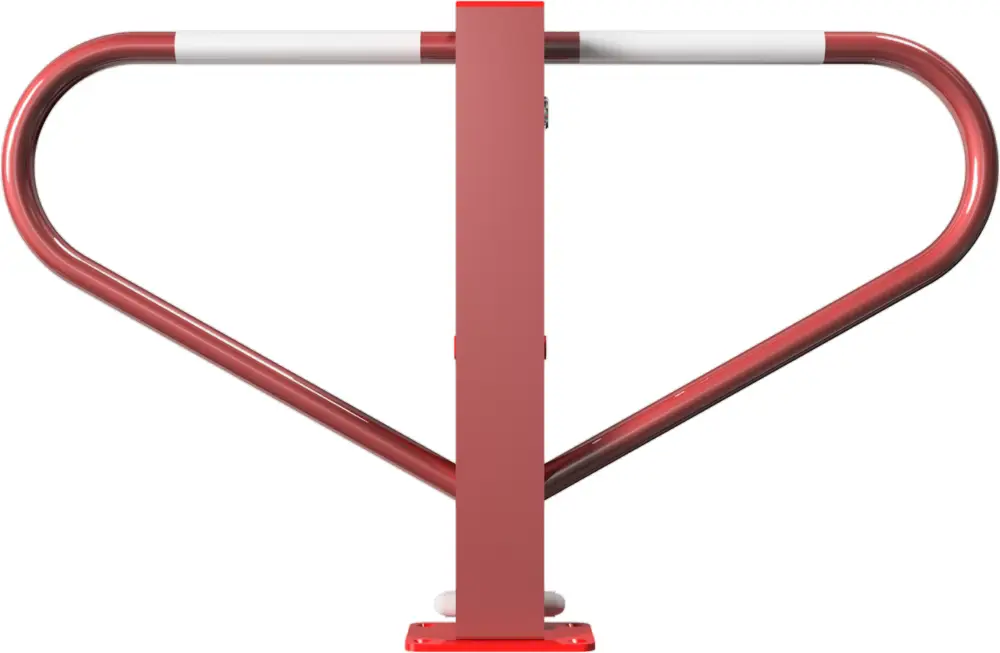 Schake Parkplatzsperre UDD 70 x 70 mm rot - 500 mm Garantierte Lieferung