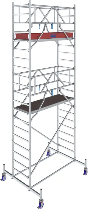 Rollgerüst Krause Stabilo Serie 10 - 0,75x2,00m - AH 6,40m Neue Ware