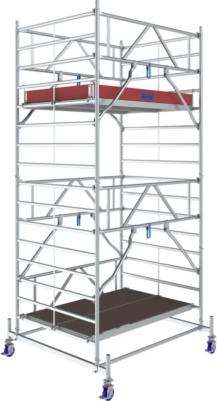 Markenware Rollgerüst Krause Stabilo Serie 50 - 1,50x2,00m - AH 5,40m