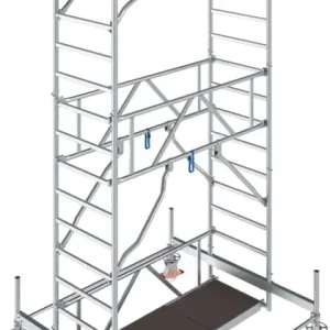 Rollgerüst Krause Stabilo Serie 100 - 0,75x2,00m - AH 5,50m Direktkauf