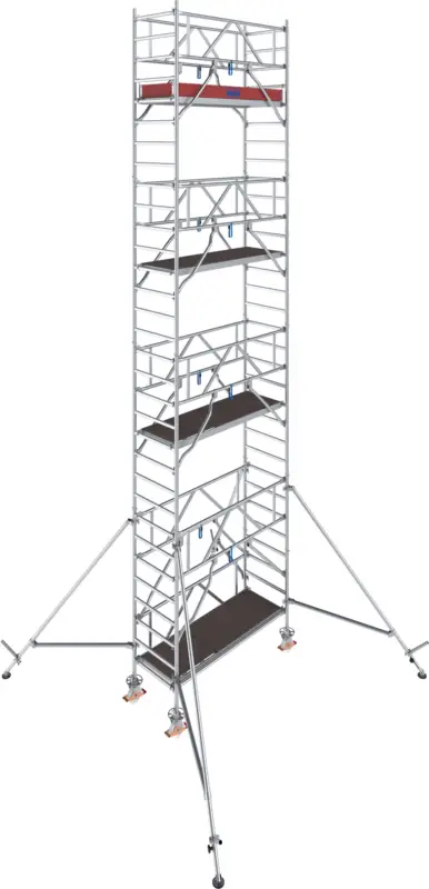 Geprüft Rollgerüst Krause Stabilo Serie 1000 - 0,75x2,00m - AH 9,30m