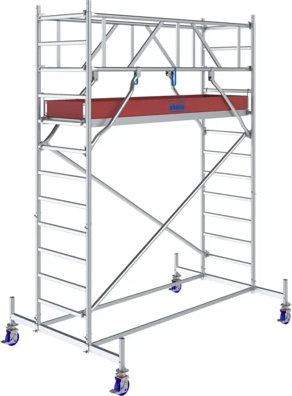 Rollgerüst Krause Stabilo Serie 10 - 0,75x2,50m - AH 4,40m Echt