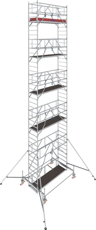 Super-Preis Rollgerüst Krause Stabilo Serie 100 - 0,75x2,50m - AH 11,50m