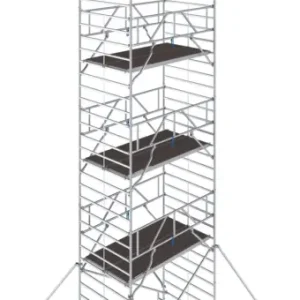 Rollgerüst Krause Stabilo Serie 50 - 1,50x2,50m - AH 12,40m Ausverkauf
