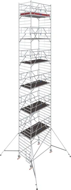 Rollgerüst Krause Stabilo Serie 5000 - 1,50x2,50m - AH 14,30m Neu Im Sortiment
