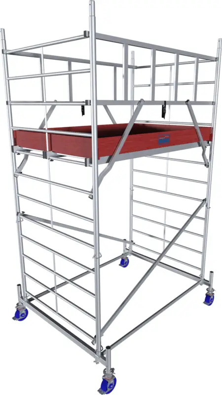 Neuheit Rollgerüst Krause Monto ProTec XXL 1,40x2,00m - AH 4,30m