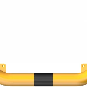 Abverkauf Schake Rammschutzbügel Stahl Doppelbügel OD Ø 76 mm gelb schwarz - 750 x 450 x 1150 mm
