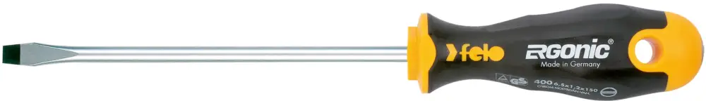 Neuheit Felo Schraubendreher ERGONIC 400 Schlitz SL 8,0 x 1,2 x 175 mm