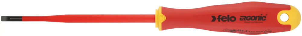 Felo Schraubendreher ERGONIC VDE E-Slim 413 Schlitz SL 3,5 x 0,6 x 100 mm Preiswert